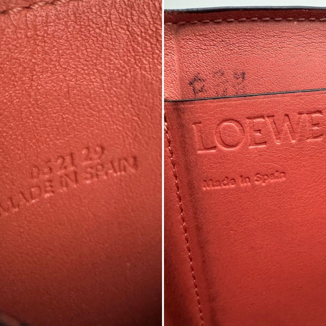 【限定価格】 154 LOEWE ロエベ 3つ折り財布