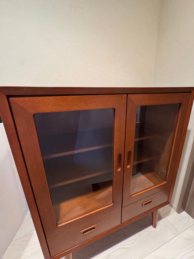 カリモク60 カップボード　送料込 美品！　短期出品