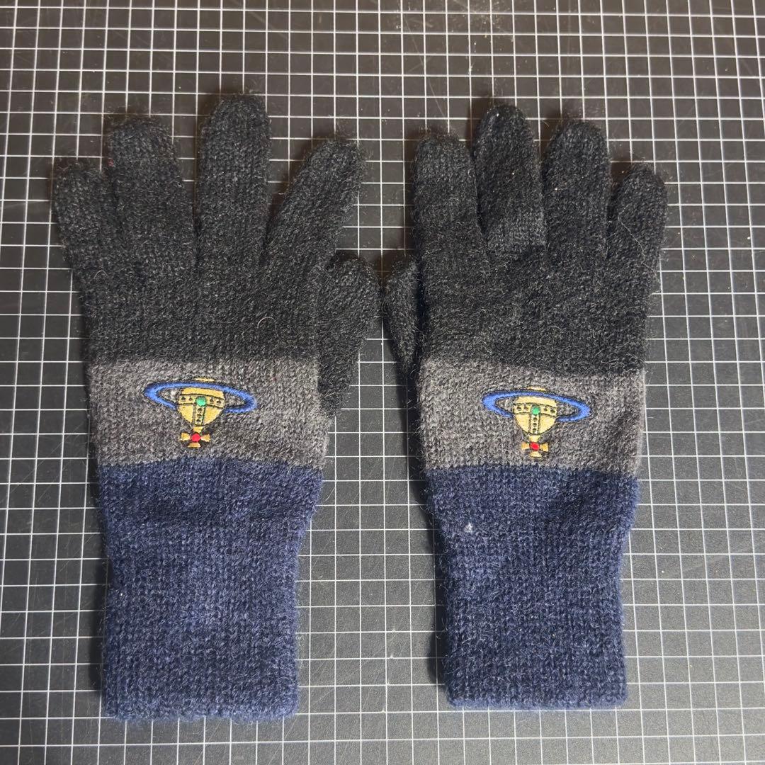 手袋ヴィヴィアンウエストウッド　モヘアニット　2枚おまとめ売り
