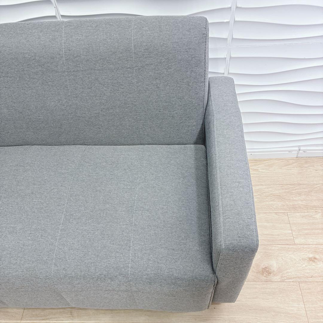 ◇アイリスオーヤマ◇ソファー◇2人掛け◇グレー◇大阪兵庫京都奈良滋賀和歌山◇