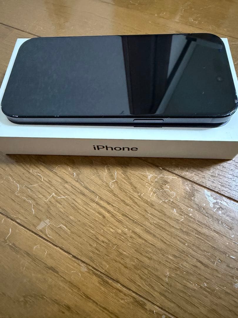 iPhone 15 ブラック 本体 箱付き