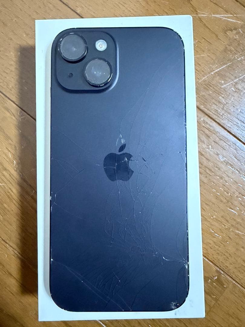 iPhone 15 ブラック 本体 箱付き