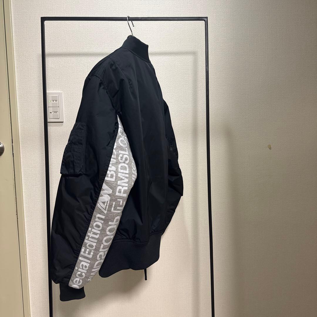 LOOPWHEELER × RAMIDUS MA-1 BOMBER JACKET