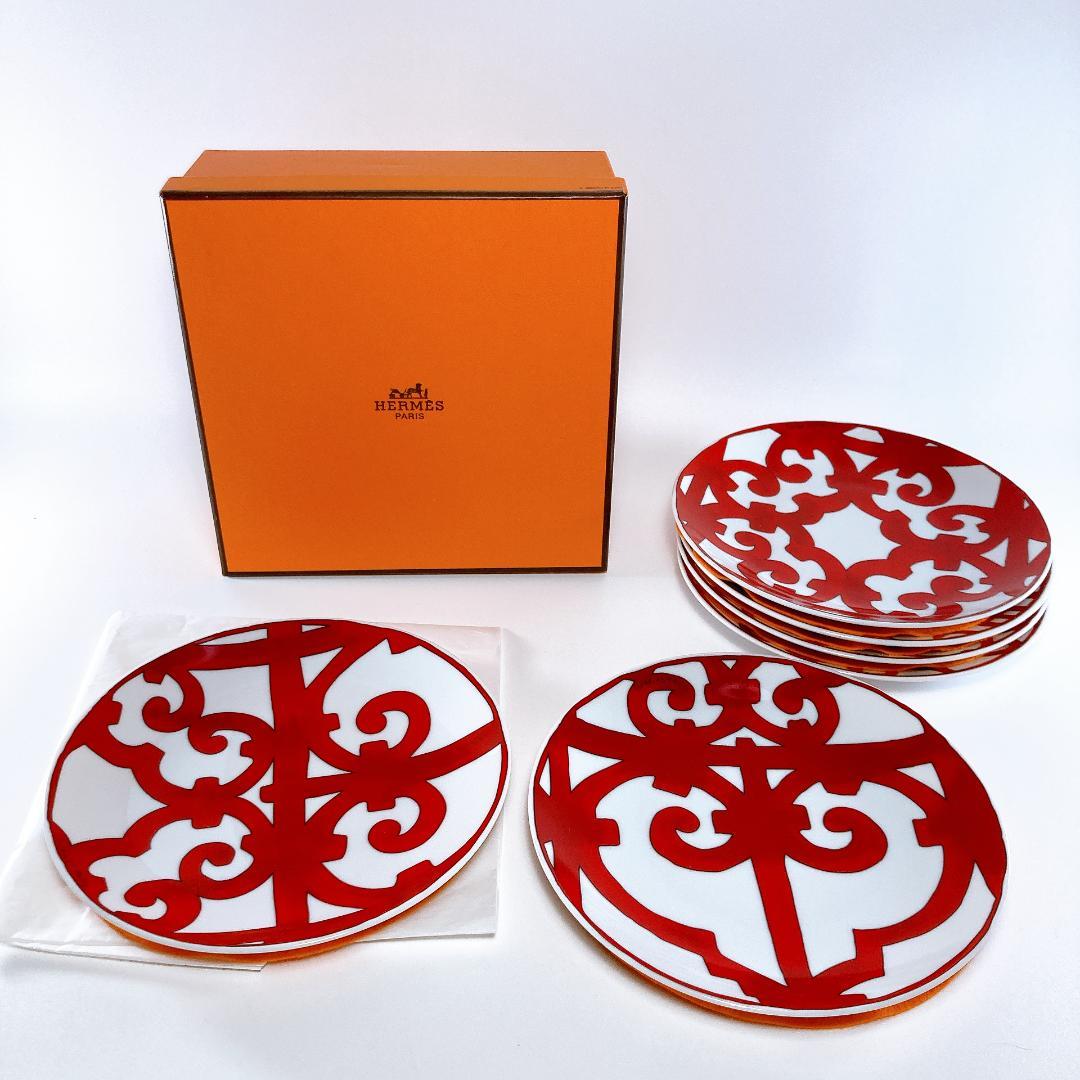 エルメス ガダルキヴィール プレート 17cm NO.1~6 6枚　|3537|