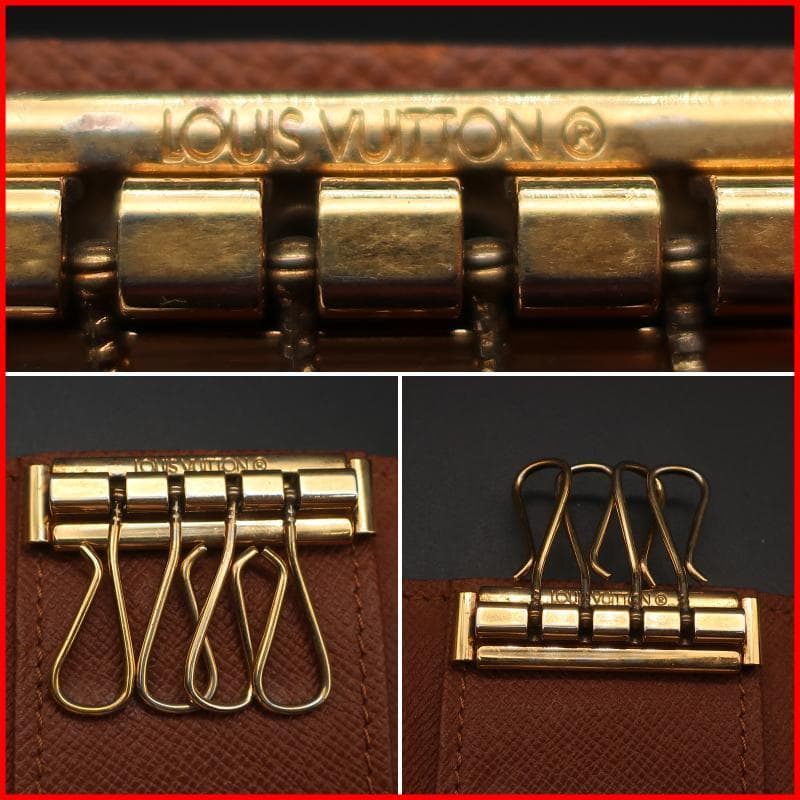 正規品 ルイヴィトン キーケース ミュルティクレ4 モノグラム M69517 袋