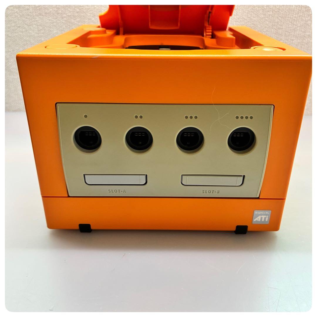 Nintendo ゲームキューブ 本体 オレンジ コントローラー　動作確認済み