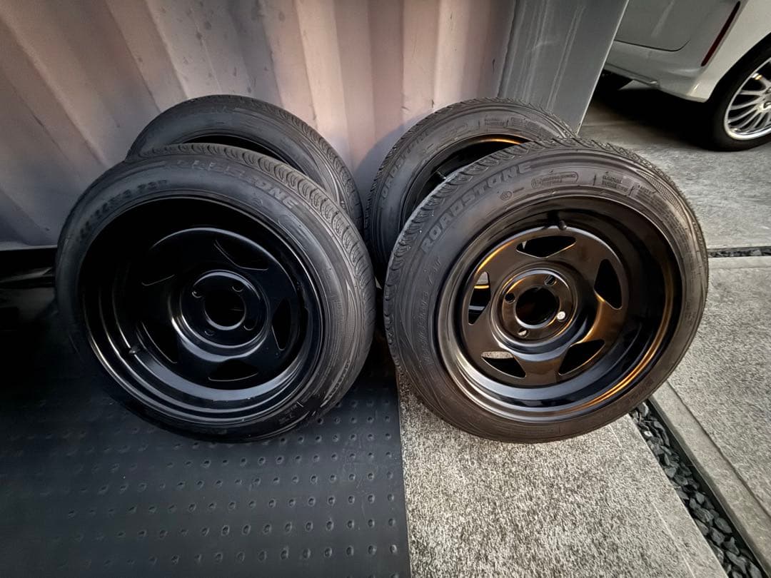 13インチホイール深リム DAYTONA’S SR ブラック