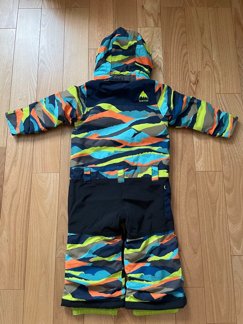 BURTON 子ども用スノーボードウェア カラフル迷彩　2T　90〜100cm