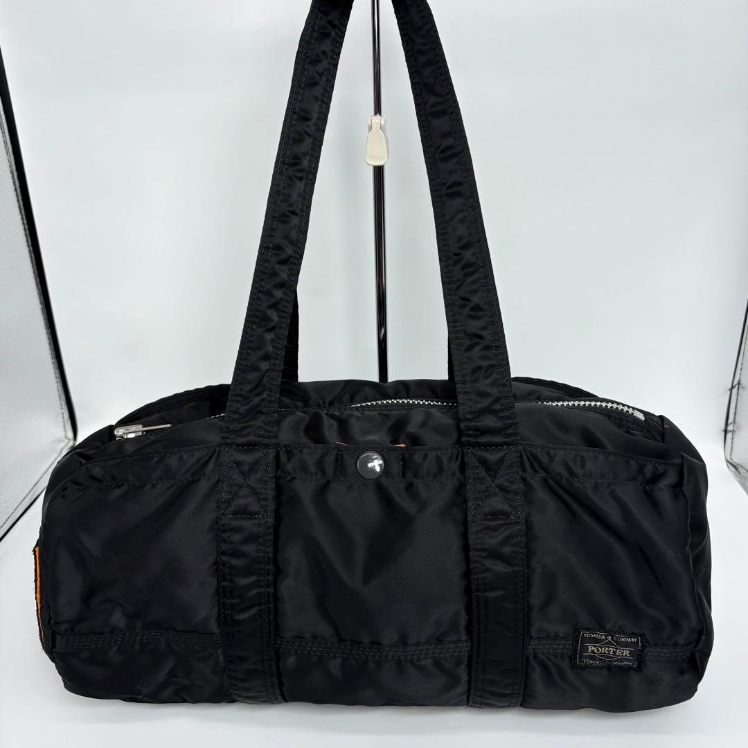 ポーター タンカー ミニボストンバッグ ミニドラム ミニダッフル 吉田カバン 黒