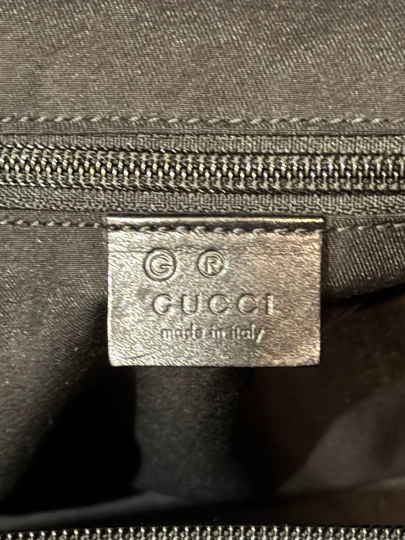 GUCCI GGデニム ボストンバッグ 190629ブラック