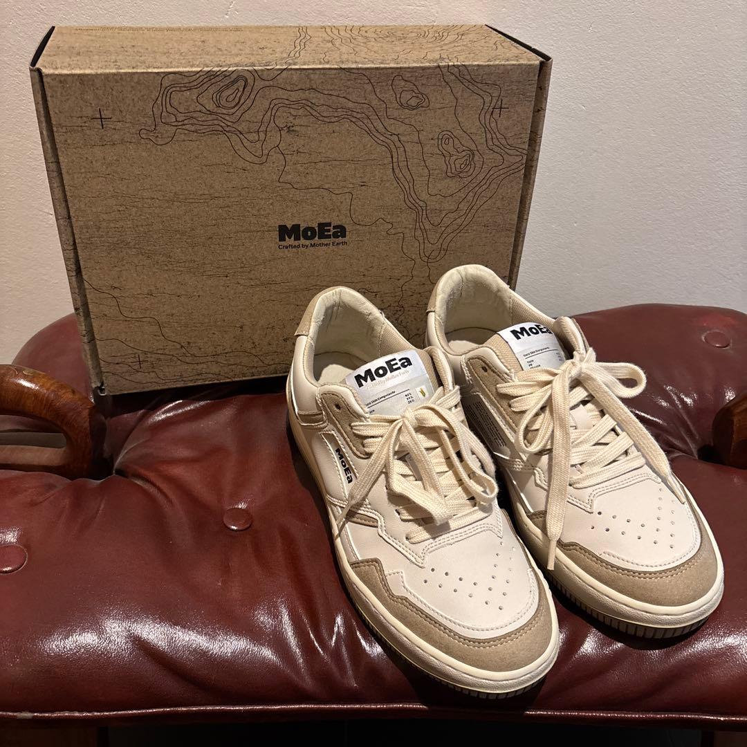 MoEa カジュアルスニーカー クリーム/ベージュ
