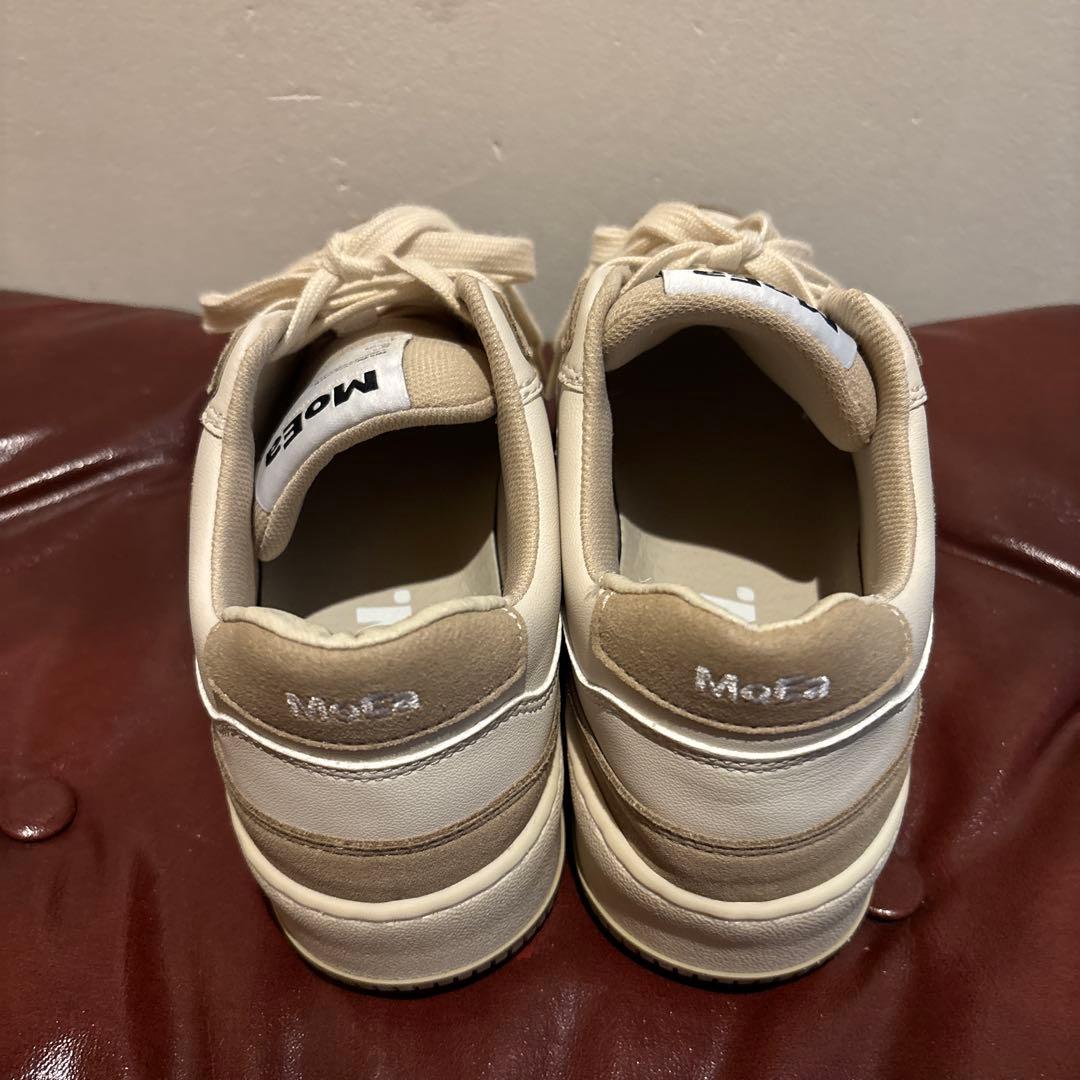 MoEa カジュアルスニーカー クリーム/ベージュ