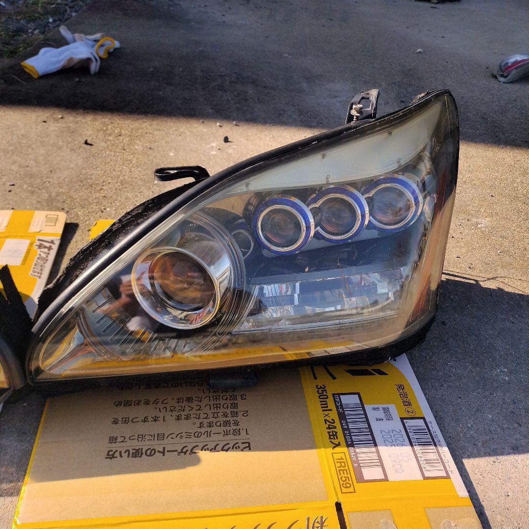 30 ハリアー 3連 ヘッドライト DEPO