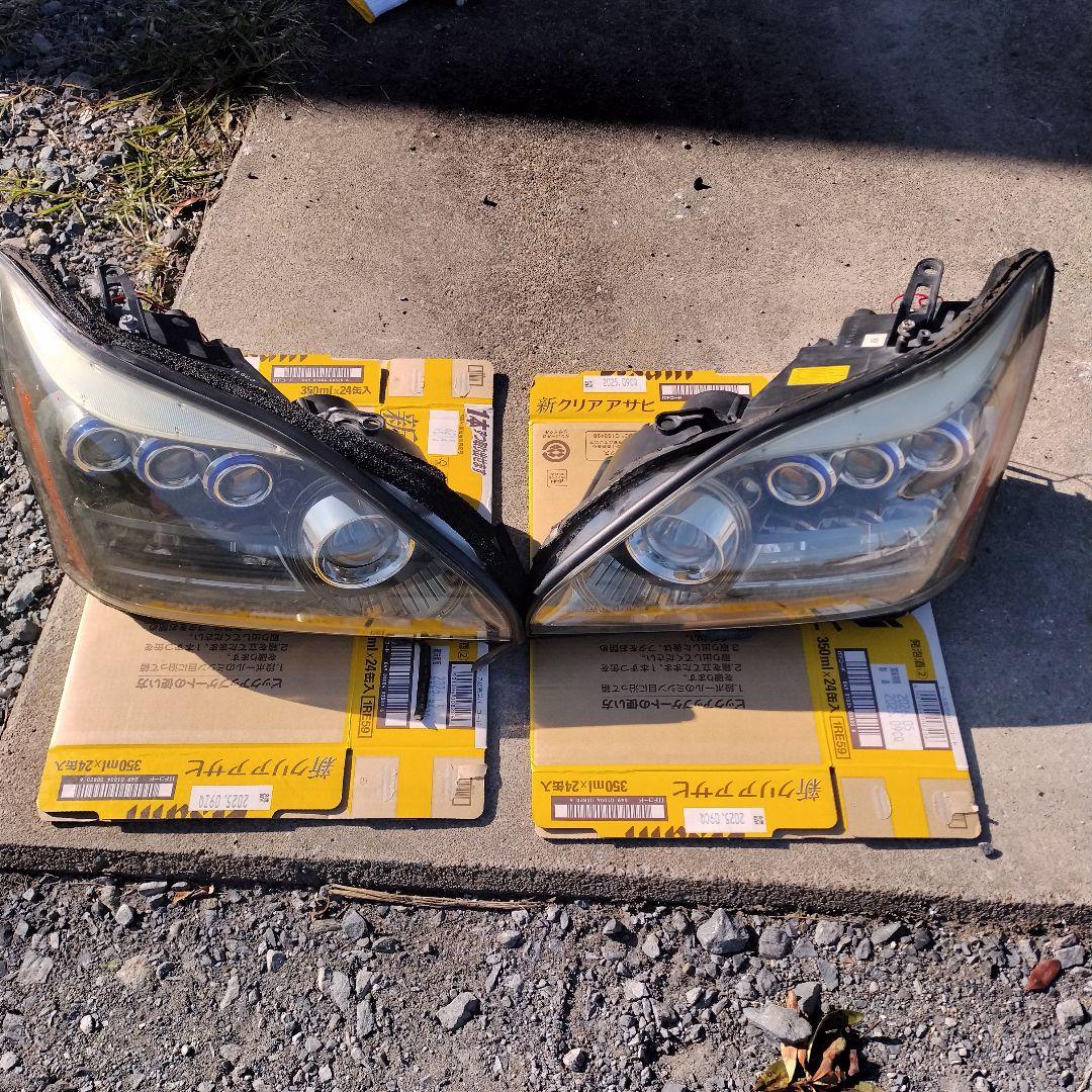 30 ハリアー 3連 ヘッドライト DEPO