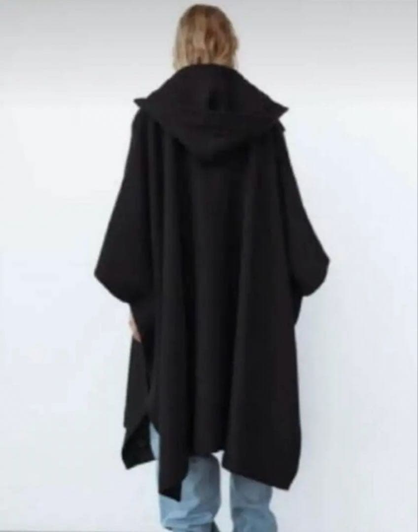 ZARA LIMITED EDITION マンテコ　ウール混ケープコート M