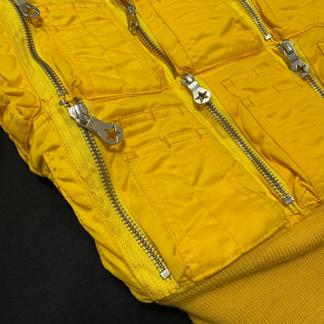 [匿名配送]PHENOMENON イエロー MA-1ジャケット