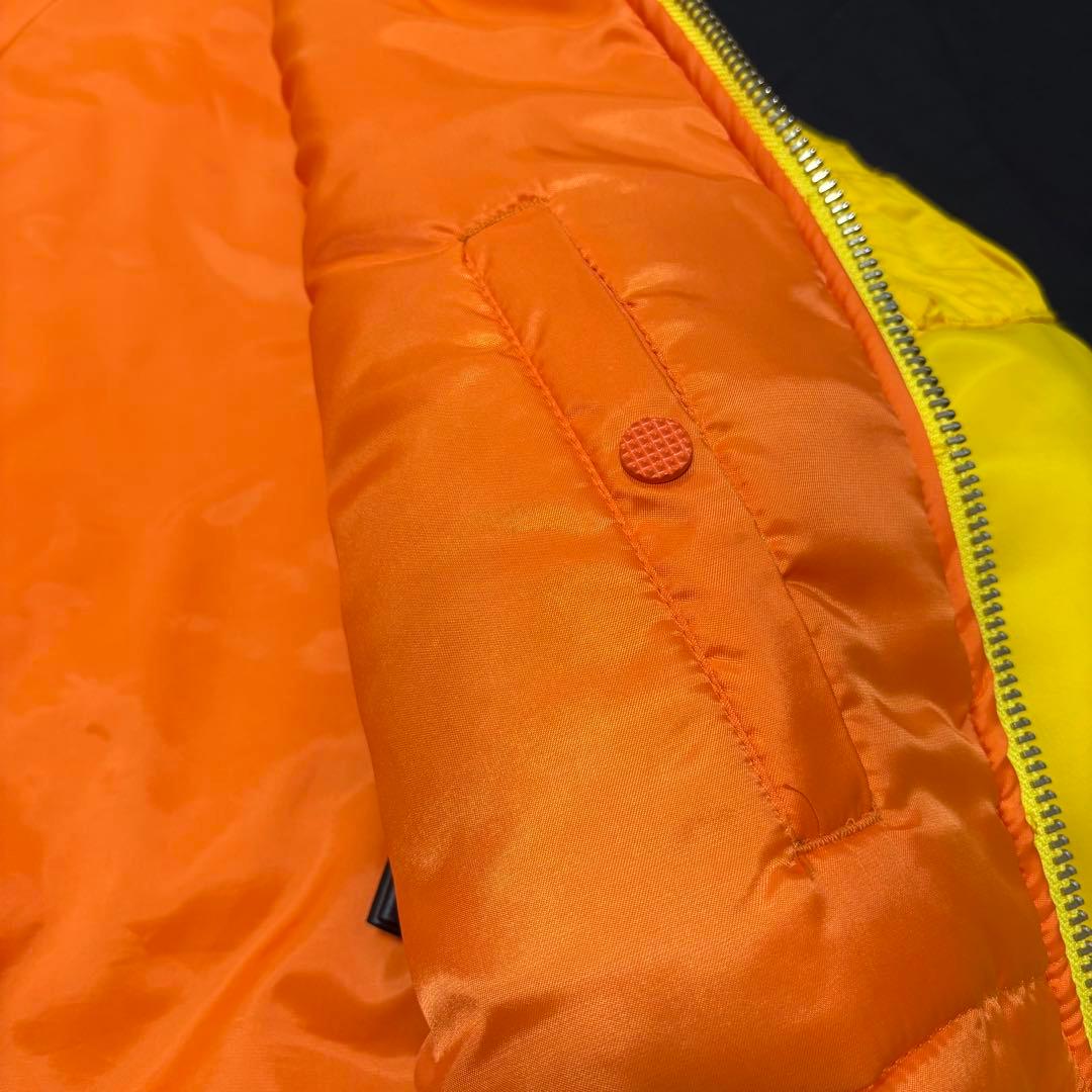 [匿名配送]PHENOMENON イエロー MA-1ジャケット