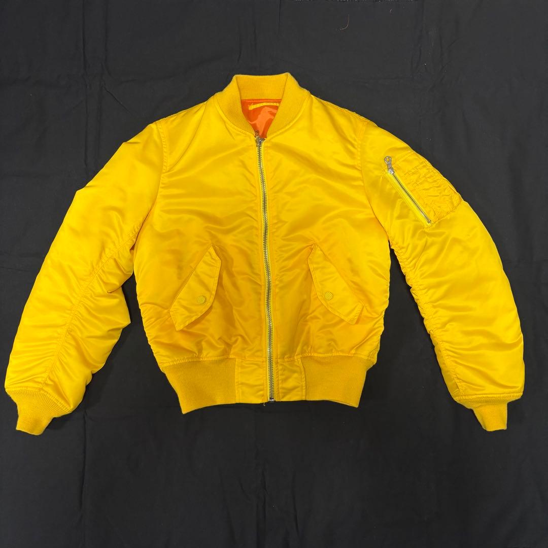 [匿名配送]PHENOMENON イエロー MA-1ジャケット