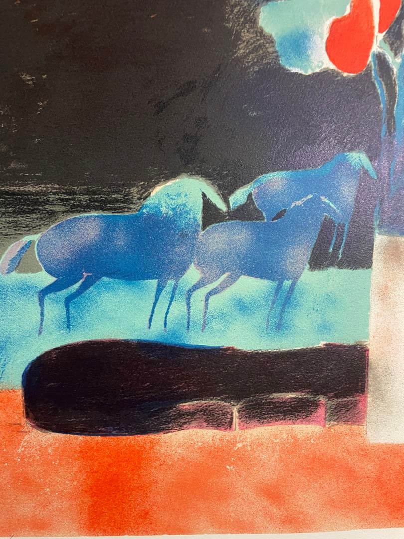 ギヤマン　リトグラフ　直筆サイン・エディション有り