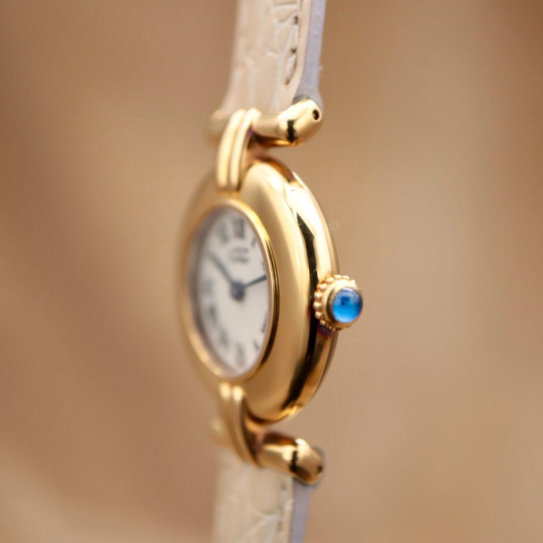 美品 Cartier カルティエ マスト コリゼ 590002 ヴェルメイユ