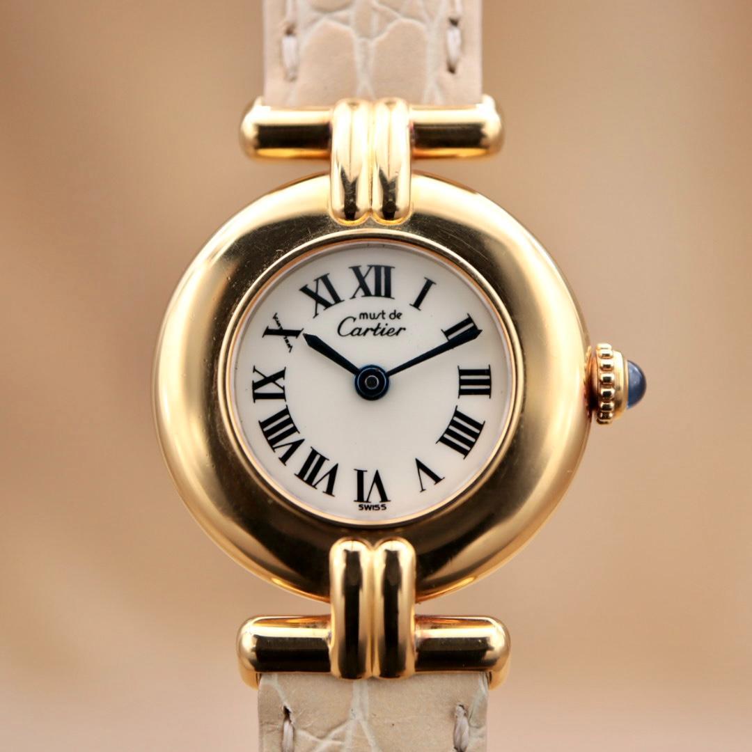 美品 Cartier カルティエ マスト コリゼ 590002 ヴェルメイユ