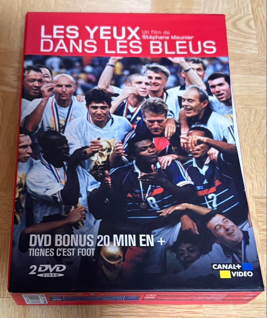 フランス代表◾️LES YEUX DANS LES BLEUS◾️DVD★ジダン