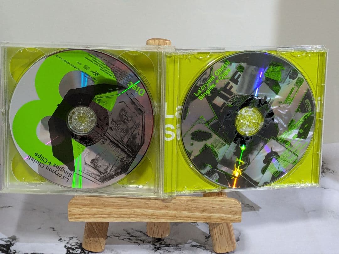 ラクリマクリスティ Singles+Clips ベストアルバム 帯付き