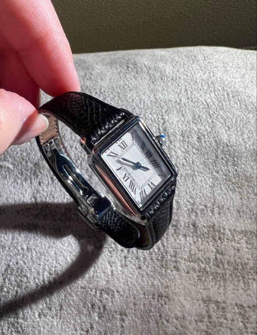 Demi-Luxe BEAMS Dバックル レザーウォッチ