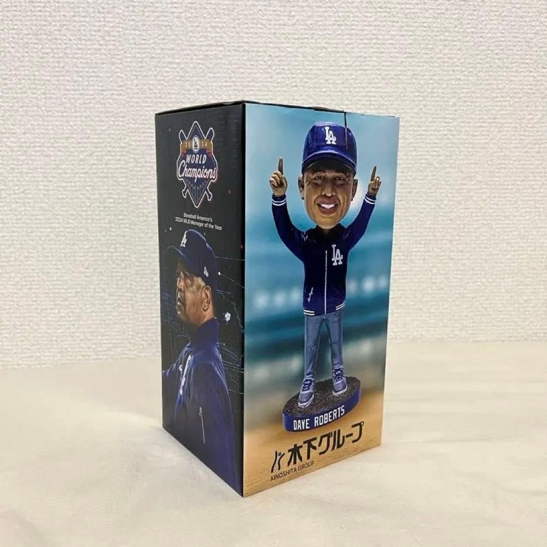 ロサンゼルス・ドジャース デイブ・ロバーツ監督ボブルヘッド