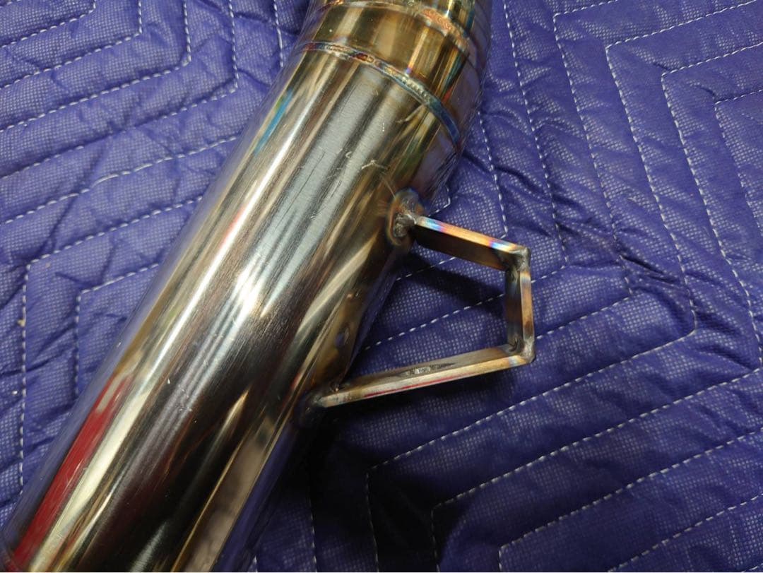 スバル　インプレッサ　GDB STI 触媒ストレート　フロントパイプ