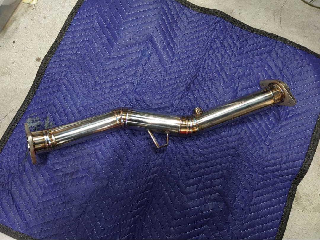 スバル　インプレッサ　GDB STI 触媒ストレート　フロントパイプ
