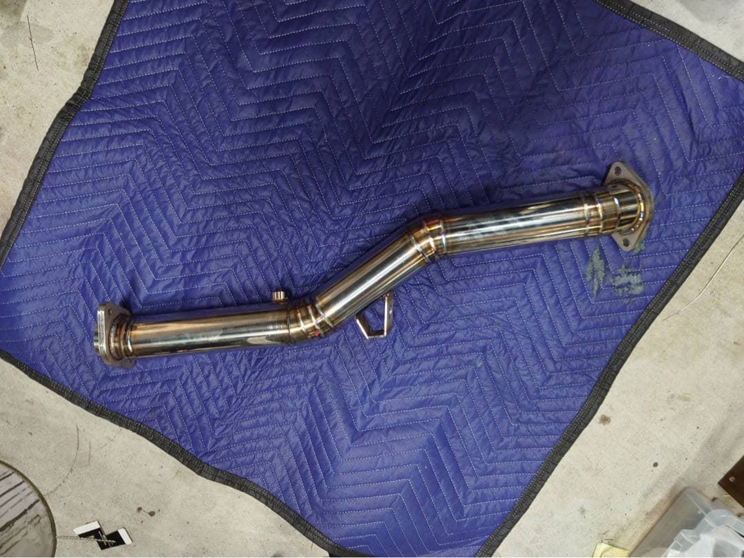 スバル　インプレッサ　GDB STI 触媒ストレート　フロントパイプ