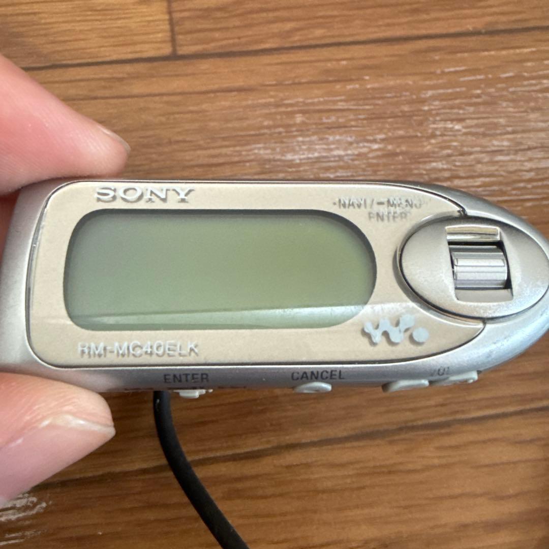 SONY RM-MC40ELK ポータブルMD