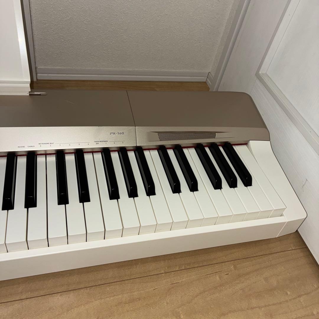 美品！CASIO カシオ 88鍵盤 電子ピアノ Privia PX-160GD