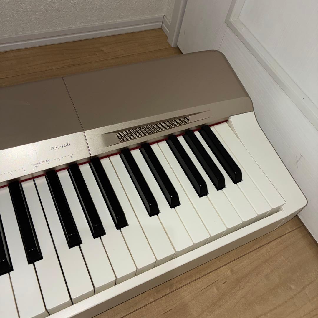 美品！CASIO カシオ 88鍵盤 電子ピアノ Privia PX-160GD