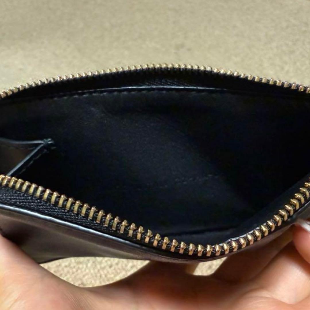 【美品】 DIOR Dior ディオール ミニウォレット ミニ財布 財布 黒