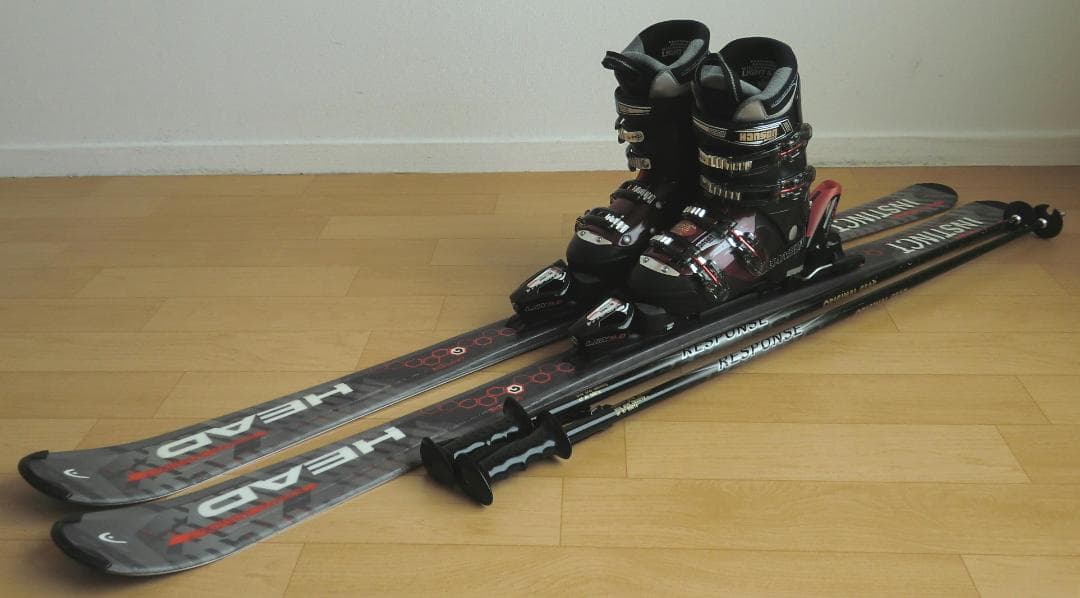 ■■12月・1月限定■送料無料■HEAD■スキー4点セット■149/25.5■■