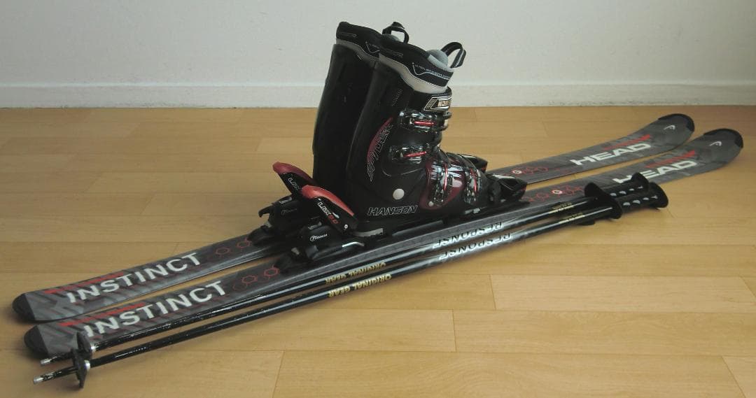 ■■12月・1月限定■送料無料■HEAD■スキー4点セット■149/25.5■■