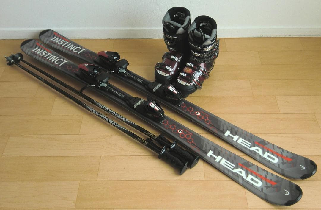 ■■12月・1月限定■送料無料■HEAD■スキー4点セット■149/25.5■■