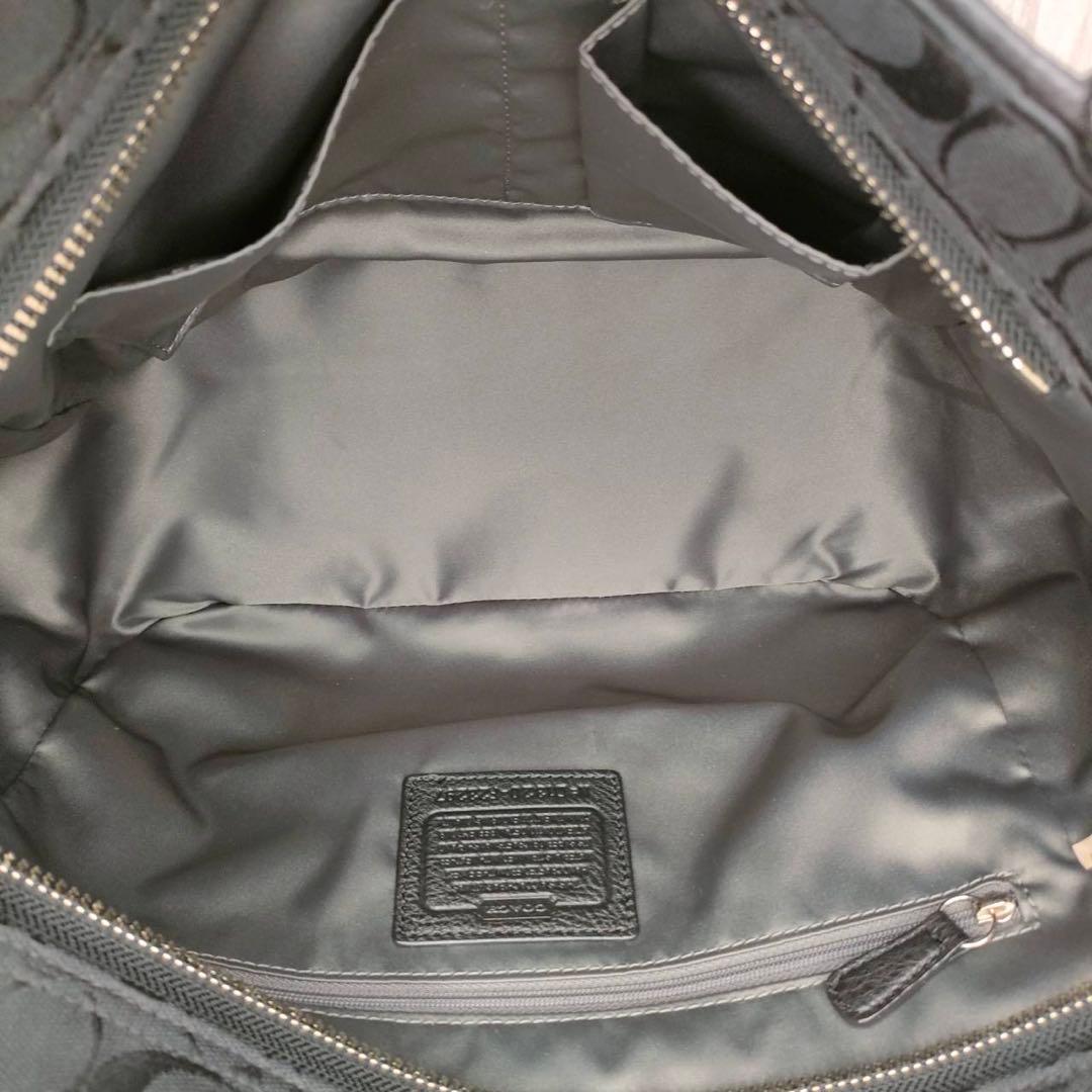 30 COACH コーチ　シグネチャー　トートバッグ　ハンドバッグ