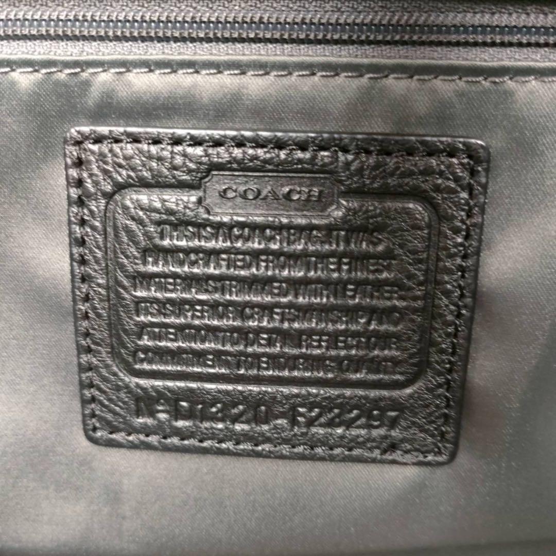 30 COACH コーチ　シグネチャー　トートバッグ　ハンドバッグ