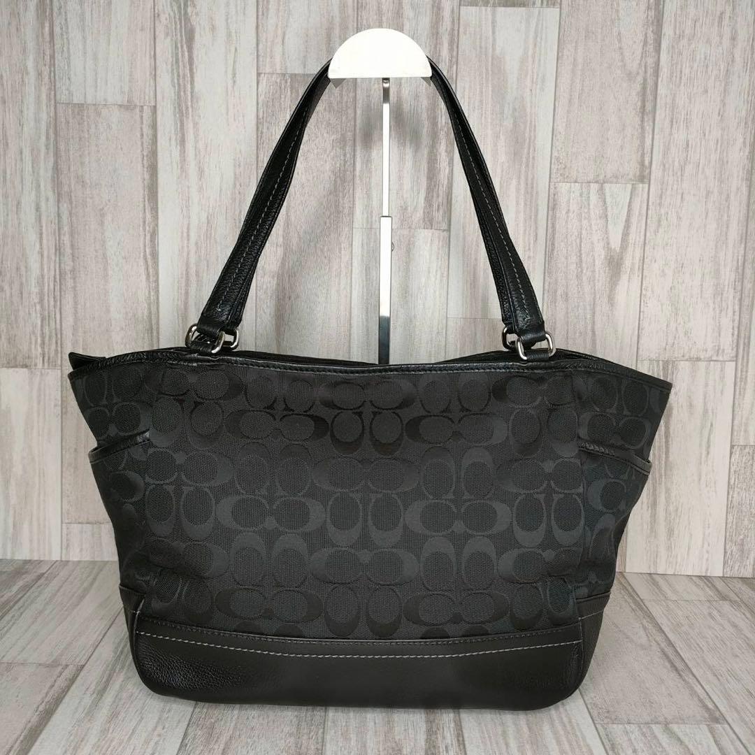 30 COACH コーチ　シグネチャー　トートバッグ　ハンドバッグ