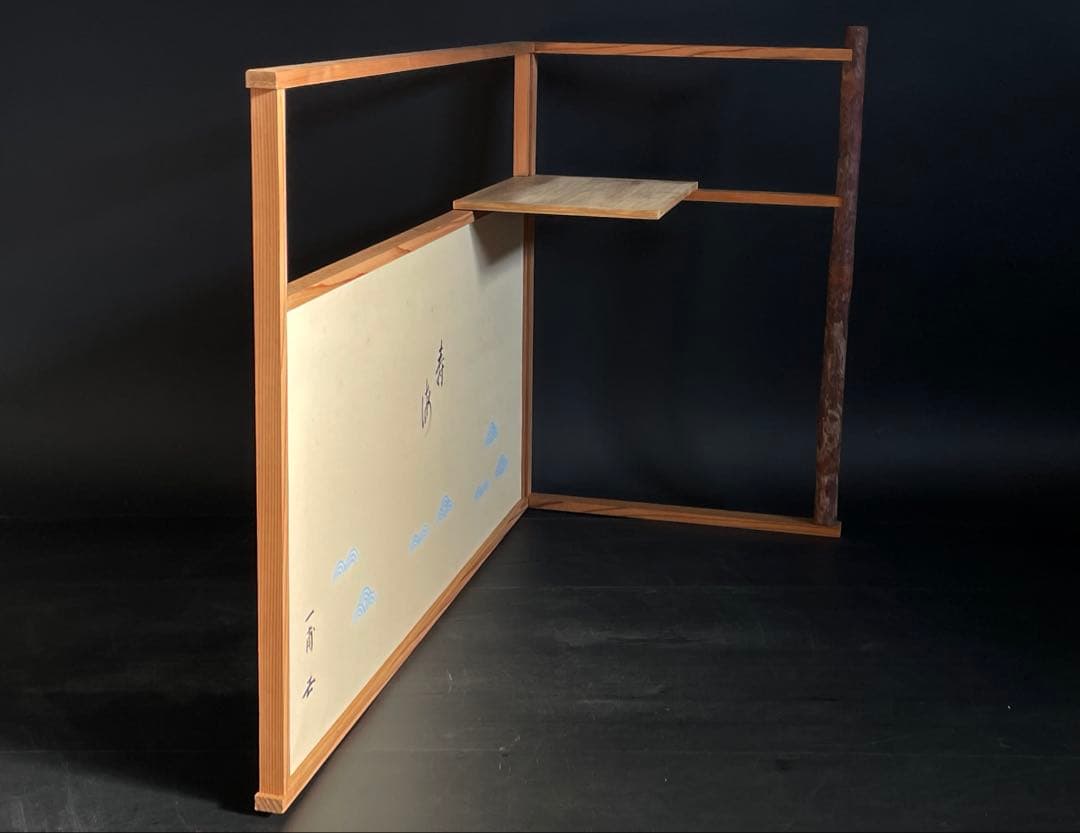 割引❗️「母」 表千家 一甫宗匠御好 台目棚 自在棚 組立式 紙箱 （107①）