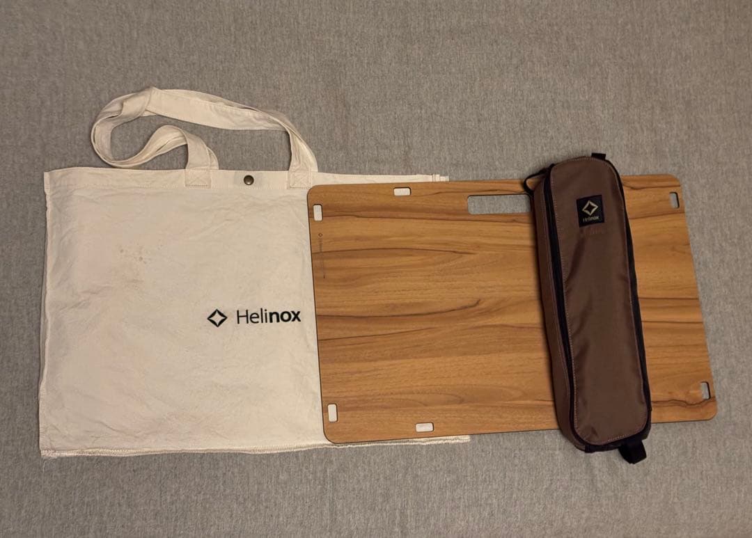 ヘリノックス　テーブルMソリッドトップホーム クラッシック天板トートバッグセット