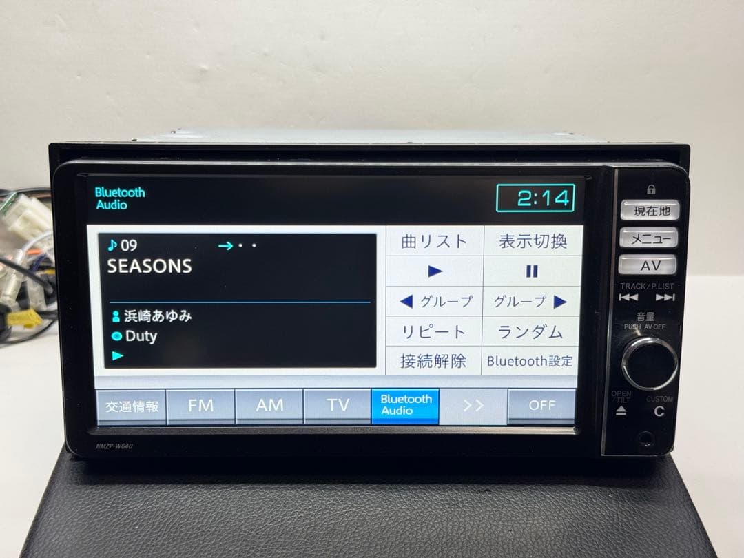 新品タッチパネル NMZP-W64D 2013年地図データ 新品ファン ダイハツ