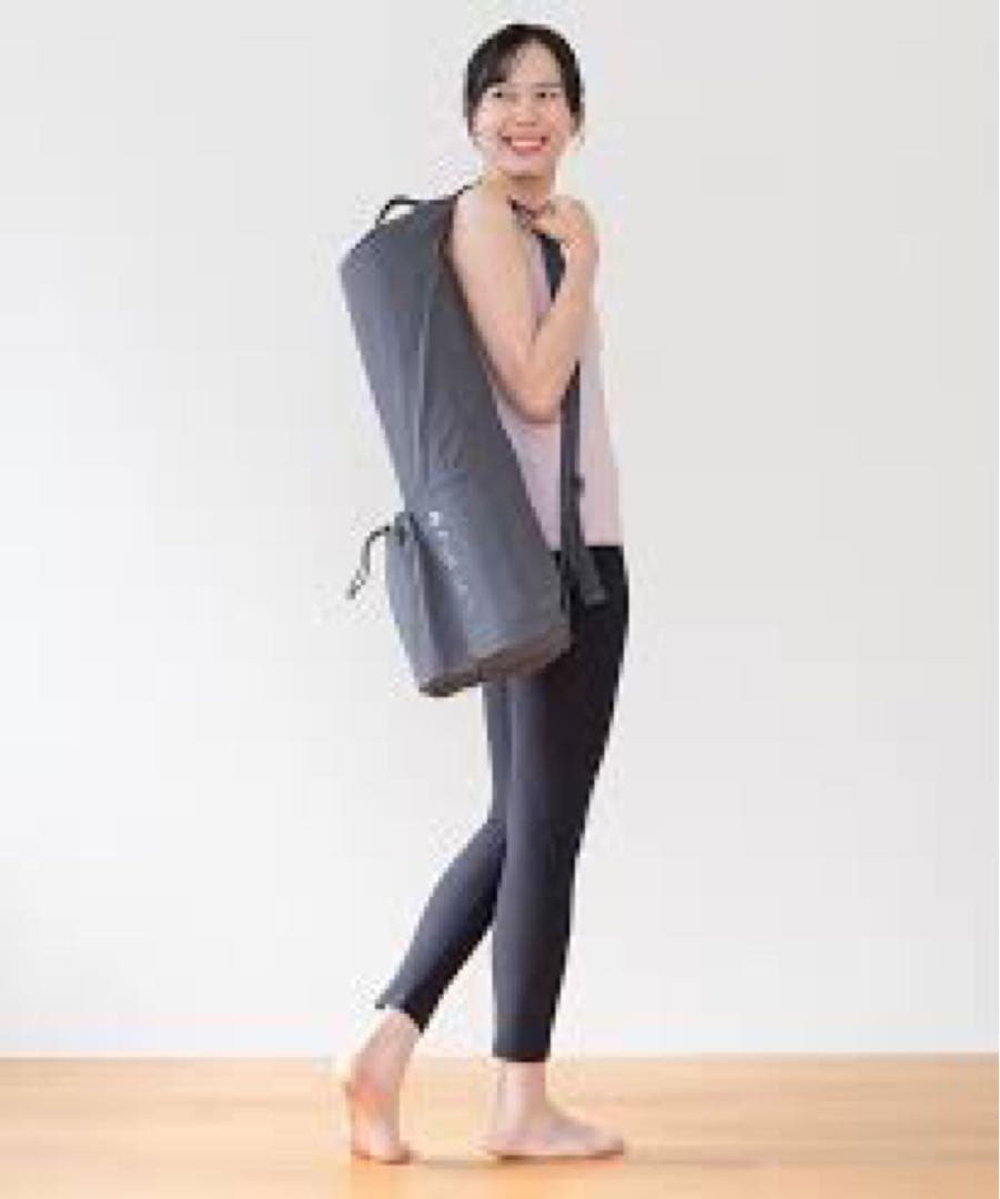 SUKALA ヨガマットとヨガマットケース セット❣️グレー 水筒ポケット付き