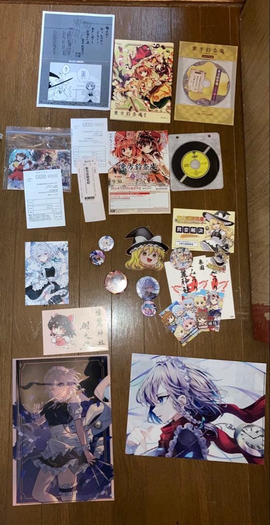 【東方Project公式コミック＋特典グッズ大量セット】ZUN原作 付録CD付