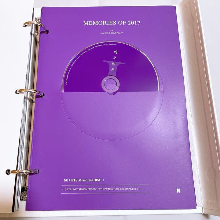 K-POP・アジア bts memories 2017