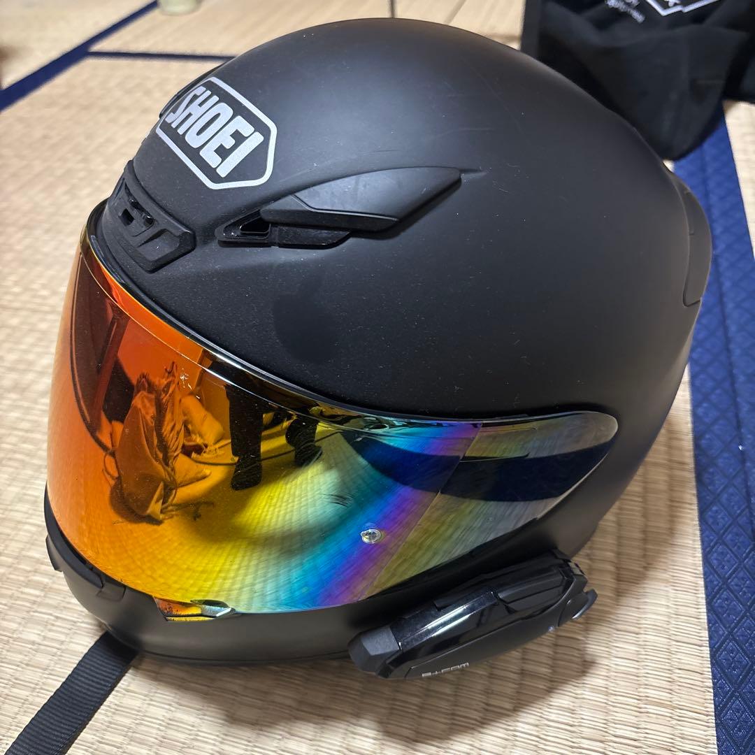 SHOEI Z-7 XXLサイズ ビーコム付き クリアシールド新品曇止め付き
