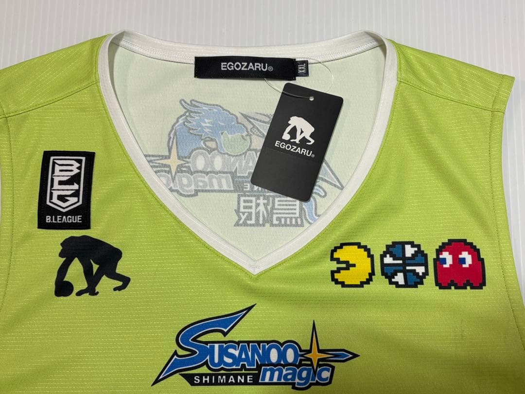 島根スサノオマジック 白濱僚祐選手 15 バスケットボール ユニフォーム 2XL